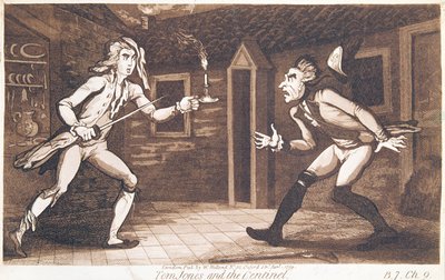 Tom Jones e il Centinella, 1799 da English School